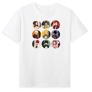 [S-5XL] ขายดี เสื้อยืดลําลอง แขนสั้น พิมพ์ลายกราฟฟิคการ์ตูนญี่ปุ่น Boku No Hero Academia FBecjo68DJilon57 แฟชั่นฤดูร้อน