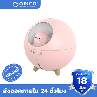 ORICO USB Air Humidifier Aroma Essential Oil Diffuser for Home Car Cute Cat USB Fogger Mist Maker with LED Night Lamp