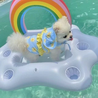 [🚚 พร้อมส่ง] ชุดว่ายน้ำสัตว์เลี้ยง Cute Little Swimsuit ชุดแมว หมา เสื้อแมว