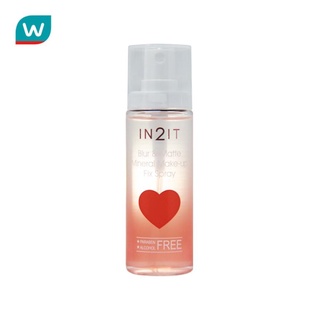 ลดเลือนริ้วรอย In2it อินทูอิท สเปรย์ น้ำแร่ กระชับรูขุมขน เบลอ แอนด์ แมตท์ 50ml.