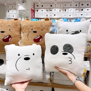 ลดราคาสุดพิเศษ💥หมอนผ้าห่ม ลาย We Bare Bear 🐼🐻‍❄️🐻