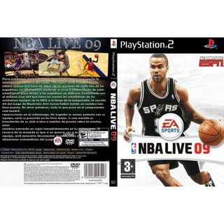 แผ่นเกมส์ PS2 NBA Live 09   คุณภาพ ส่งไว (DVD)