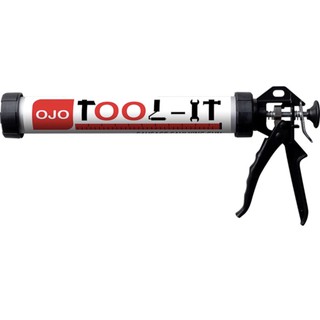 โอโจ ปืนยิงกาวและยาแนวประเภทหลอดพลาสติก/ไส้กรอก 15 นิ้ว OJO Caulking Gun 15 inch