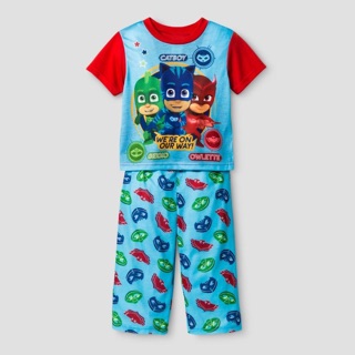 ชุดนอนแขนสั้นขายาว PJ Masks Pajama Set ไซส์ 3T