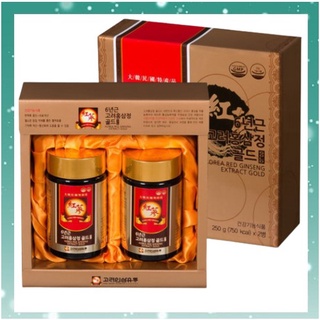 [Korea Ginseng Distribution] โสมแดง สกัดทองคํา 250 กรัม สไตล์เกาหลี 6 ปี