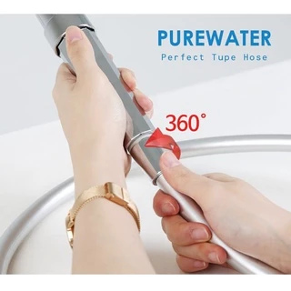 𝗞𝗿𝗮𝗳𝘁𝗲𝗿 𝟯𝟲𝟬° 𝗧𝗮𝗻𝗴𝗹𝗲𝗱 𝗙𝗿𝗲𝗲 สายฝักบัวเกาหลี หมุนได้ 360° ★ เกลียวมาตรฐาน ใส่ได้ทุกยี่ห้อ