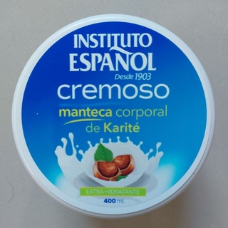 0Instituto Espanol cremoso manteca corporal de karite 400ml.