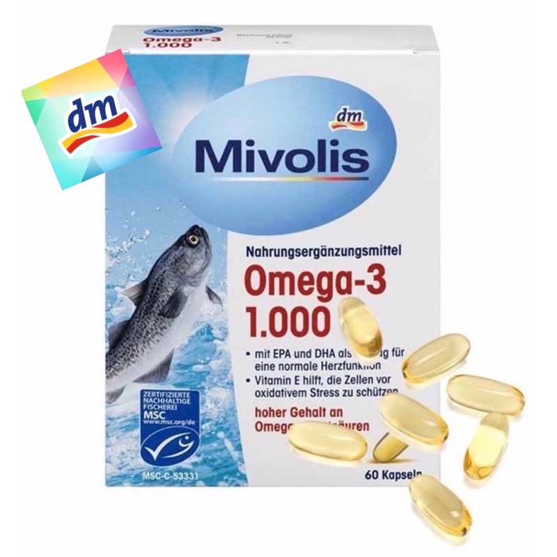 Mivolis Omega-3น้ํามันปลา หรือ Fish Oil