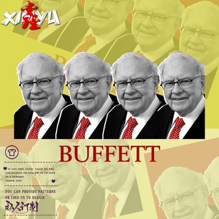 [COD]เสื้อยืดชาย ins แนวโน้ม vibrato Warren Buffett หุ้น buff พิเศษเสื้อยืดแขนสั้นชายแบรนด์อินเทรนด์บุคลิกภาพแฟชั่นS-5XL