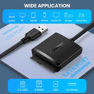 Ugreen สายแปลง จาก USB 3.0 2.0 เป็น Hdd Ssd Sata สําหรับ 2.5 3.5