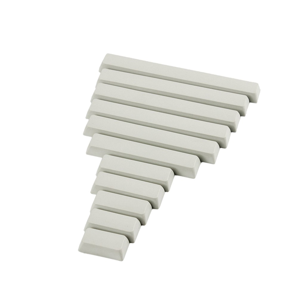 XDA โปรไฟล์นูน Spacebar สีเทา 1.75u 2u 2.25u 2.75u 3u 4.5u 5.5u 6u 6u 6.25u 6.5u 7u ปุ่มกดเปล่าสําหร