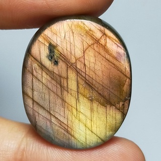 พลอย ลาบราโดไรท์ ธรรมชาติ แท้ หินพ่อมด ( Natural Labradorite ) น้ำหนัก 46.80 กะรัต