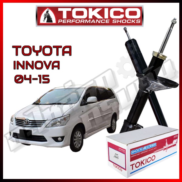 โช๊คอัพ TOKICO สำหรับ TOYOTA INNOVA / TGN40 2.0L,KUN40 2.5 L '2004-2015