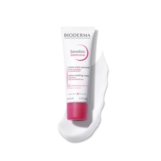 Bioderma Sensibio Defensive 40ml ครีมฟื้นบำรุง เพื่อผิวแพ้ ระคายเคืองง่าย ครีมบำรุงผิวหน้า ครีมทาหน้าสําหรับผิวแพ้ง่าย