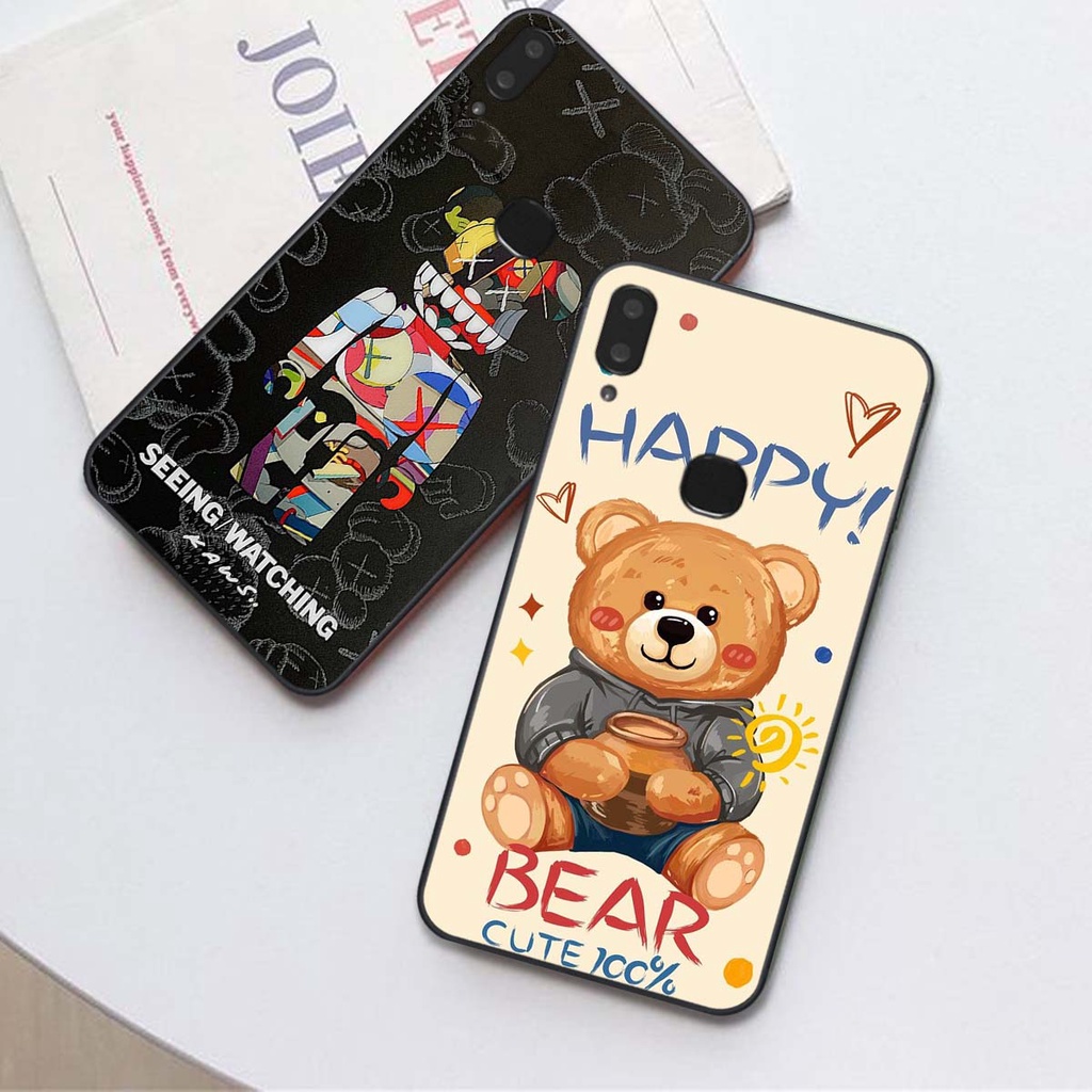 เคสโทรศัพท์สําหรับ vivo v9 - v9 youth พิมพ์ลายหมีน่ารัก คุณภาพราคาถูก