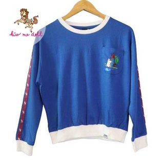 Kiss Me Doll - เสื้อ Moomin สีน้ำเงิน  จาก Kissmedoll การันตีของแท้100%