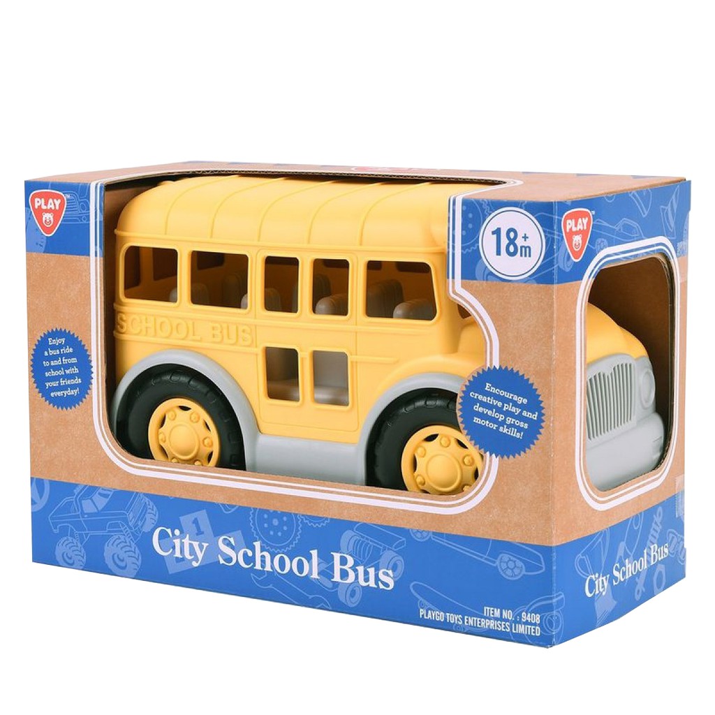 Playgotoys ของเล่นเสริมพัฒนาการ รถโรงเรียน(9408)