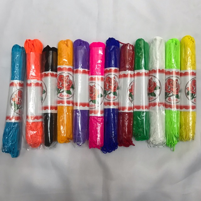 ไหมญี่ปุ่น ไหมญี่ปุ่นยี่ห้อกุหลาบ 12สี ราคาต่อ 1 อัน