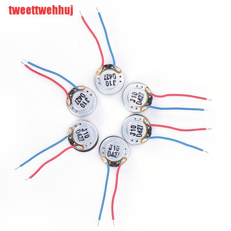 {tweettwehhuj} แตรลําโพงสเตอริโอ บลูทูธ 8 มม. 8 โอห์ม 8Ω 1W 2 ชิ้น #8