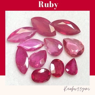 Ruby พลอยทับทิม พลอยแท้ กล่องละ 1590 บาท พร้อมใบรับประกันสินค้าจากทางร้าน