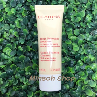 SALE❗️ CLARINS Gentle Foaming Cleanser With Shea Butter 30/50ml.