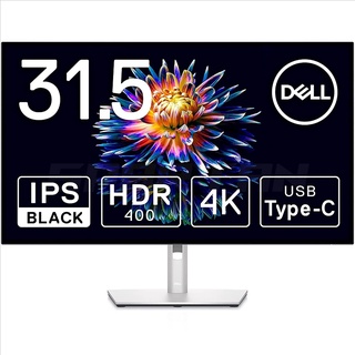 Dell 31.5" U3223QE 4K Hub IPS Monitor Type-C, DP, HDMI/VESA DisplayHDR™ 400/100%sRGB, Rec.709 100%/Frameless/Height Adju