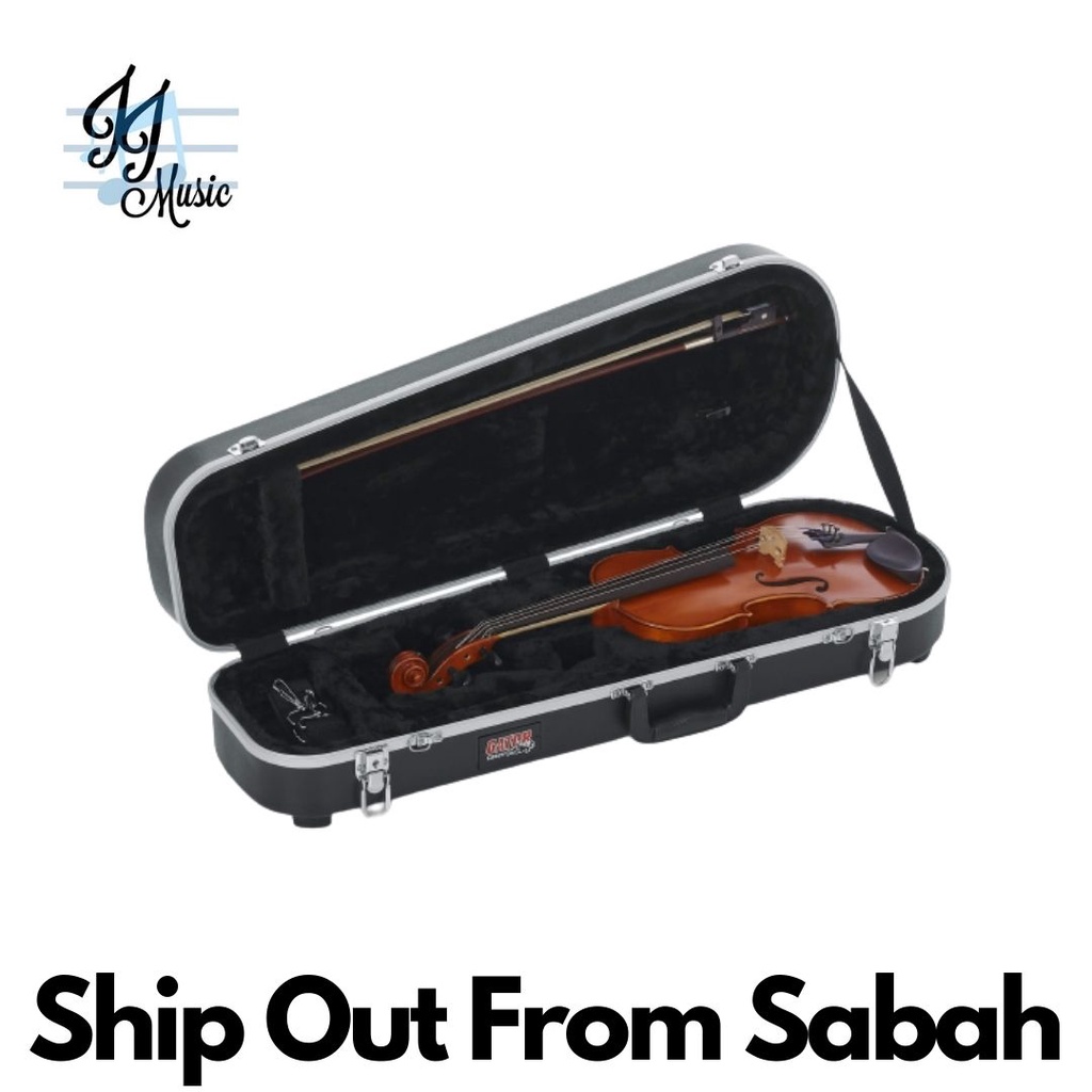 Gator GC-VIOLIN 4/4 Deluxe Molded Case สําหรับไวโอลินขนาดเต็ม (GCVIOLIN4/4 / GCVIOLIN / GC VIOLIN 4/