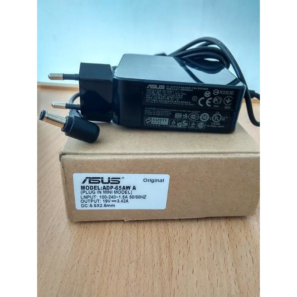 Asus D550CA Q501 Q501LA X451C X451CA 19V 3.42A อะแดปเตอร์ชาร์จ (5.5 x 2.5 มม.)