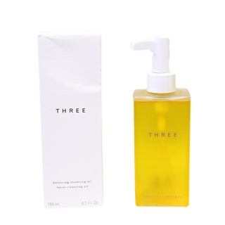 100% Authentic THREE Balancing Cleansing Oil 185ml Three Balancing คลีนซิ่งออยล์ ของแท้ 100% 185 มล