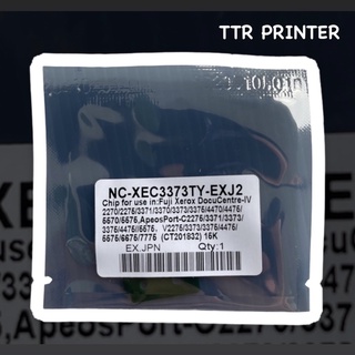 ชิปหมึก (สีเหลือง Y) / Chip Toner Xerox C2270/2275/3370/3371/3373/3375/4470/4475/5570/5575/6675/7775