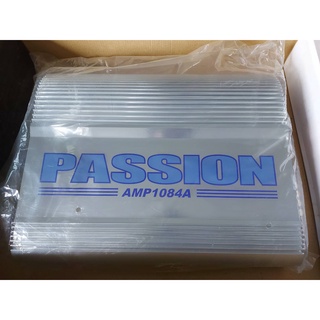 แอมป์ Passion AMP1084A 2/4Ch. เสียงหวาน ขับเบสกลางแหลม ได้แนวหวาน นุ่ม ใส รายละเอียดดี มิติ เบสลอยๆ ระบบป้องกันไฟตกซอต