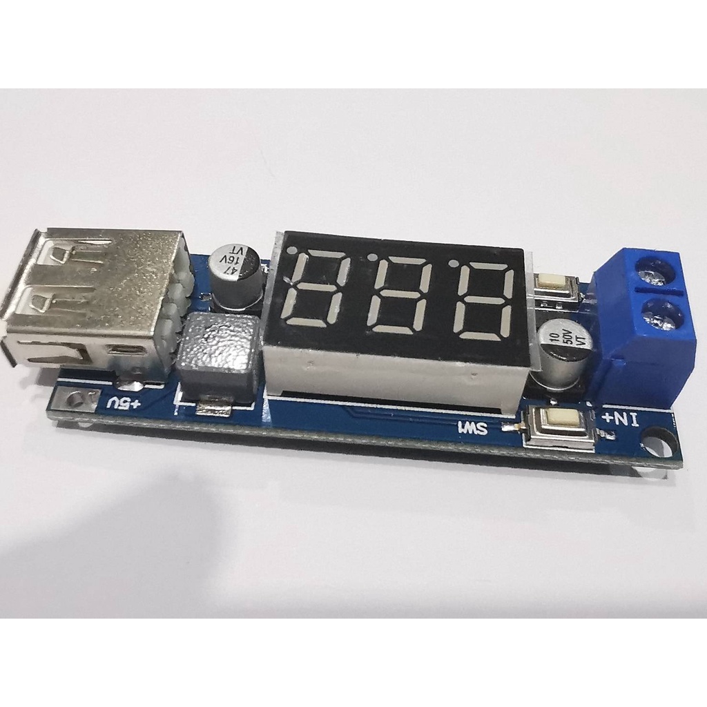 อุปกรณ์แปลงไฟ 5-40 V.DC(ไฟรถยนต์12V.)ให้ลดลงเหลือ 5V.DC รูปที่ 2
