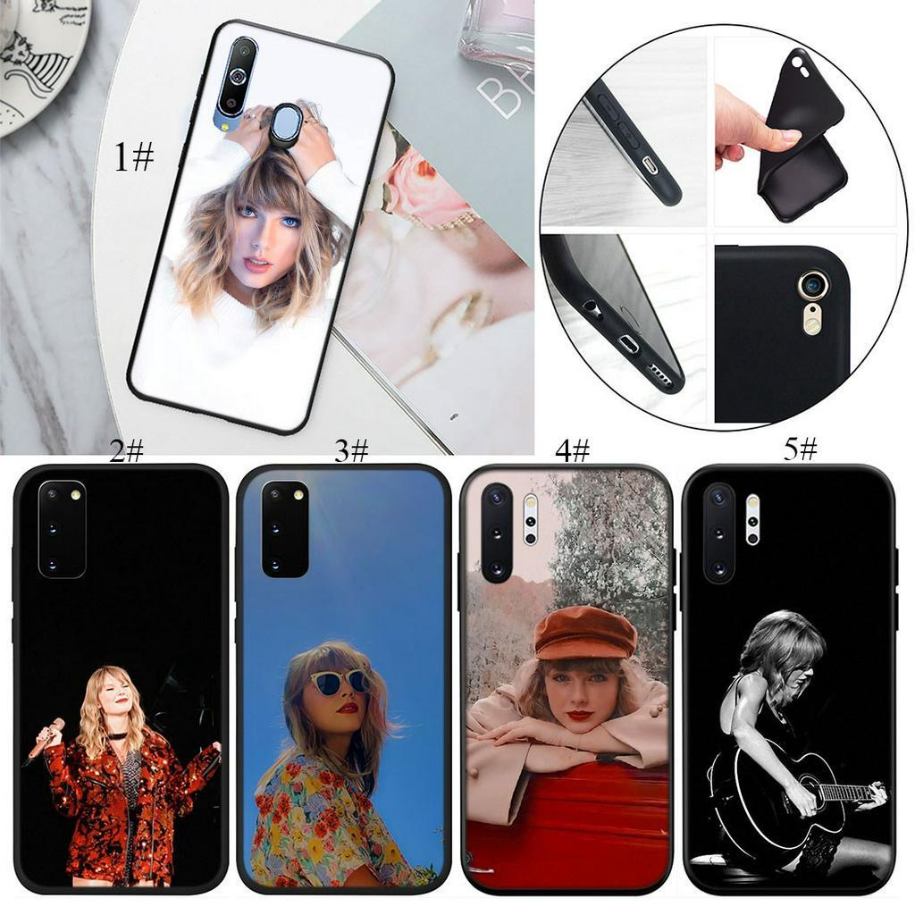 Samsung Galaxy Note 8 9 10 20 S8 Plus Lite Ultra S10E เคสโทรศัพท์ซิลิโคนอ่อนนุ่ม 136QF Taylor Swift