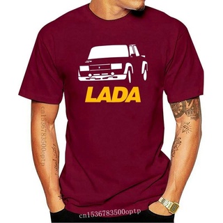 เสื้อยืดผู้ ใหม่ เสื้อยืดลําลอง แขนสั้น พิมพ์ลาย Lada Vfts Autosport Rally สีขาว สีเทา แฟชั่นสําหรับผู้ชาย 2105 2107 Wrc