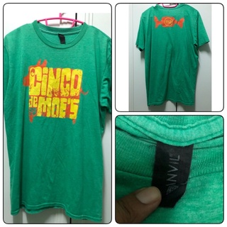 เสื้อยืดมือสอง ANVIL อก 21" ยาว 26.5"