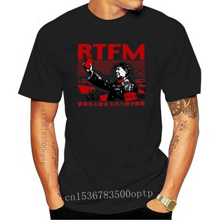 [S-5XL]เสื้อยืดแขนสั้น พิมพ์ลาย RTFM Mao Little Red Book สไตล์คลาสสิก ไม่ซ้ําใคร สําหรับผู้ชาย 683450