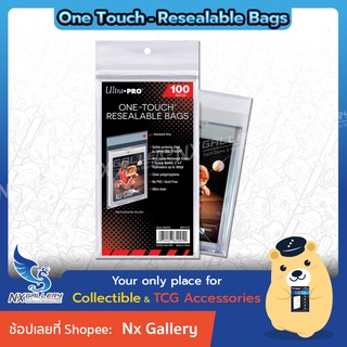 [Ultra Pro] One-Touch Resealable Bags - ซองใสแบบซีล สำหรับกรอบการ์ด Magnetic Card Case (สำหรับ Pokemon TCG / การ์ดสะสม)