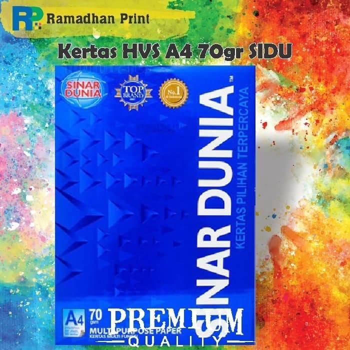 SINAR DUNIA PREMIUM A4 70GRAM สีขาว HVS PAPER