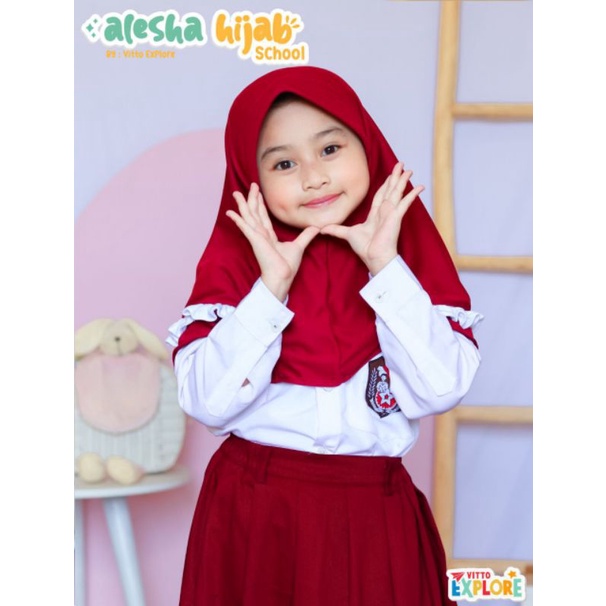 Vitto Kidswear ผ้าอ้อมสําเร็จรูปสําหรับเด็กผู้หญิงชั้นประถมศึกษา