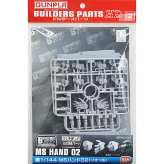 Bandai BUILDERS PARTS HD 1/144 MS HAND 02 (ZEON) 4573102619419 A1