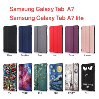 【จัดส่ง 24 ชม.】 Samsung Galaxy Tab A7 10.4 นิ้ว | A7 lite 8.7 นิ้ว | Sm T500 T505 T507 T220 T225 | เคสแท็บเล็ต แบบแม่เหล็ก ตั้งได้ สําหรับตั้งหลับ