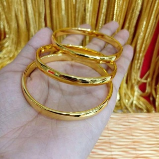 กำไลทองเกลี้ยง1วง มีล็อคเปิด-ปิด