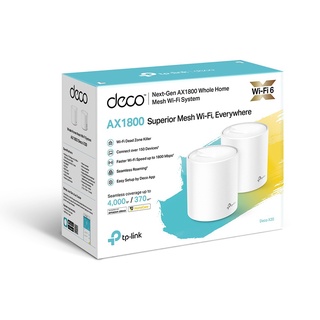 TP-LINK DECO_X20-PACK2 AX1800 Whole Home Mesh Wi-Fi 6 System