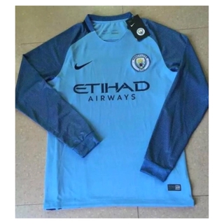 เสื้อแขนยาว ลาย Manchester City 2016 ทีมเหย้า