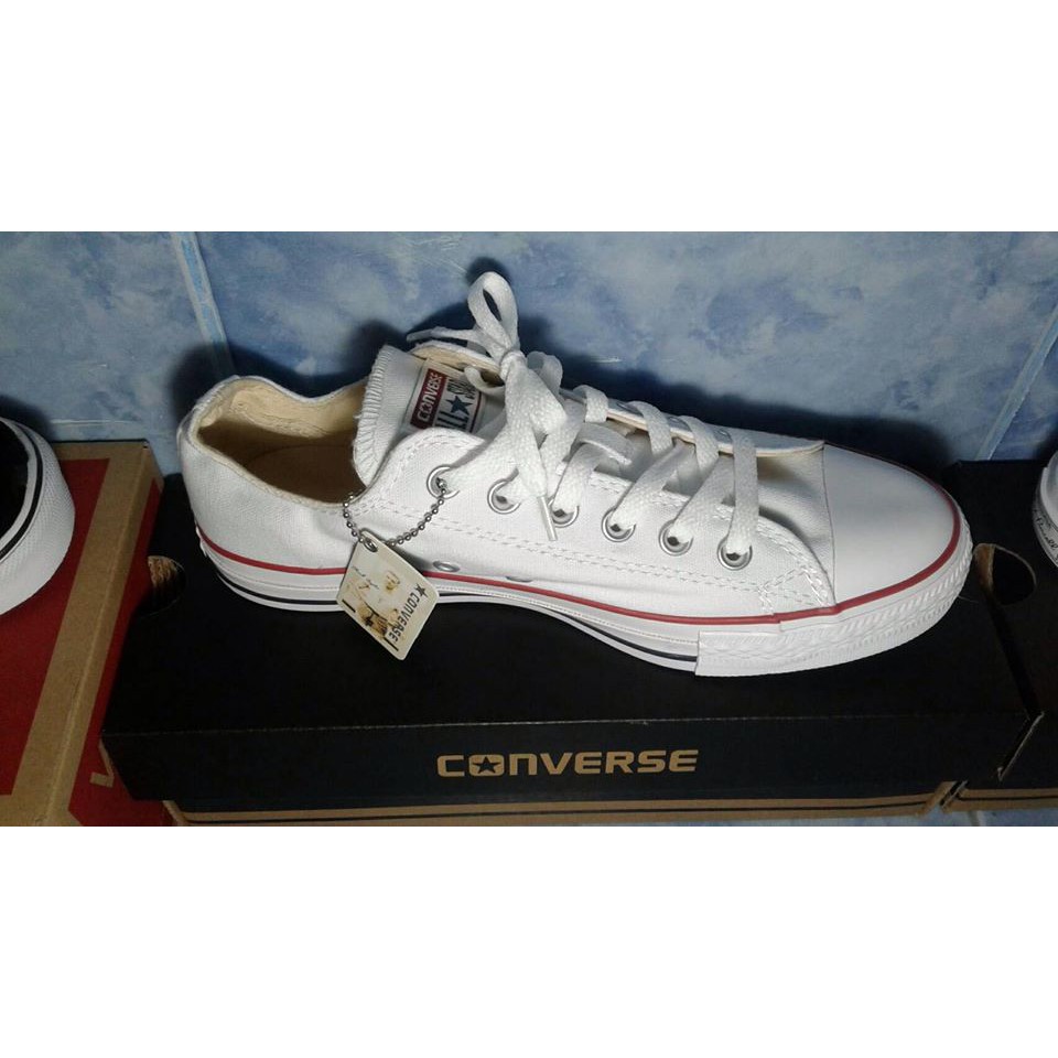 converse chuck taylor all star classic white low