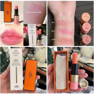 แท้ 😊💯% ลิปสีHERMES ROSY LIP ENHANCER สี 30