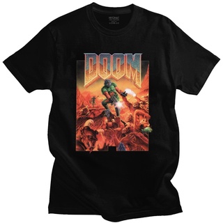 [S-5XL]เสื้อยืดแขนสั้น ผ้าฝ้าย แบบนิ่ม พิมพ์ลายวิดีโอเกม Cool Doom Thulsa สําหรับผู้ชาย