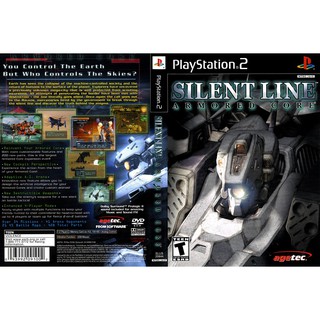 ARMORED CORE 3 SILENT LINE [PS2 US : DVD5 1 Disc]