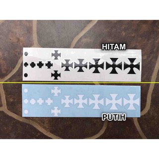 สติ๊กเกอร์ Inlay Iron Cross Fingerboard สําหรับกีต้าร์ไฟฟ้าเบสอะคูสติก Lp