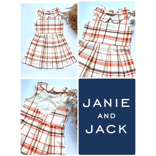 Janie and Jack "Plaid Creamy Ponte Dress"